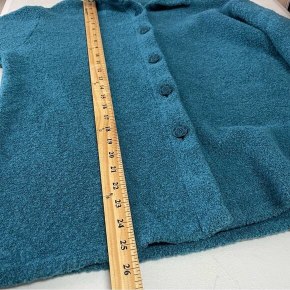 Coldwater Creek green button down sweater size Medium - Picture 10 of 11